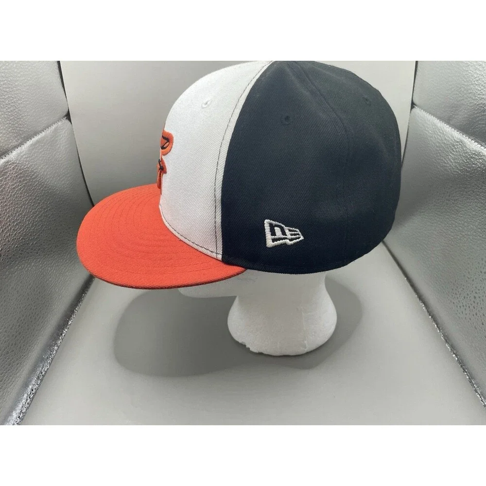 New Era 59Fifty Authentic On Field Fitted Hat Baltimore Orioles 7 1/2 Multi EUC